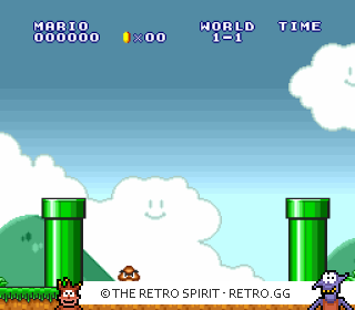 Game screenshot of Super Mario All-Stars + Super Mario World