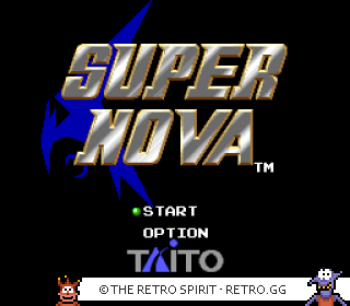 Game screenshot of Super Nova