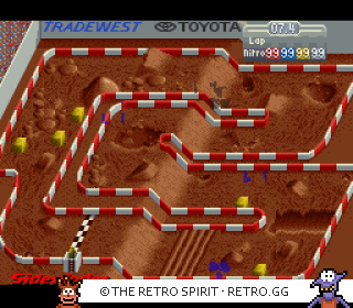 Game screenshot of Super Off Road