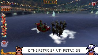 Game screenshot of Santa Ride! 2