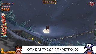 Game screenshot of Santa Ride! 2