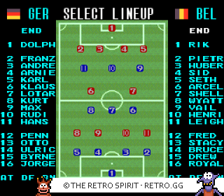 Game screenshot of Super Soccer