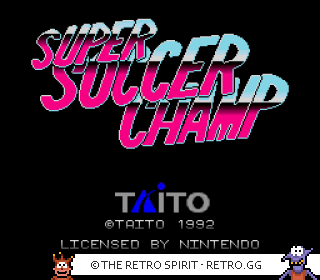 Game screenshot of Super Soccer Champ