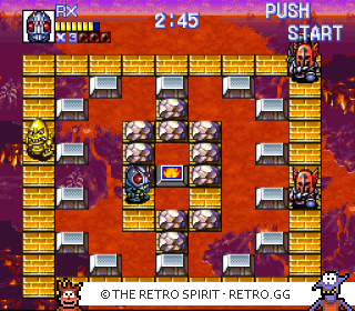 Game screenshot of Super Tekkyuu Fight!