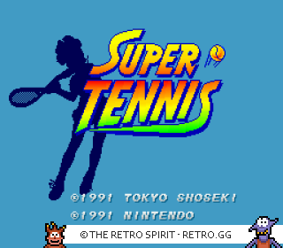 Game screenshot of Super Tennis