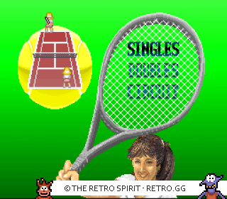 Game screenshot of Super Tennis