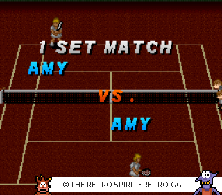 Game screenshot of Super Tennis