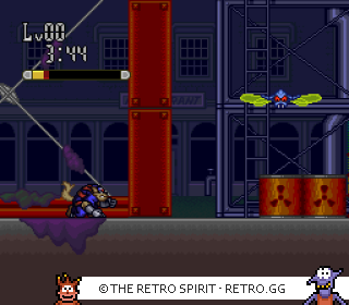 Game screenshot of SWAT Kats: The Radical Squadron