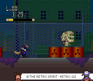 Game screenshot of SWAT Kats: The Radical Squadron