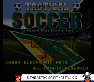 Game screenshot of Tactical Soccer