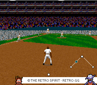 Game screenshot of Tecmo Super Baseball