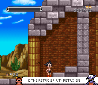 Game screenshot of Tetsuwan Atom