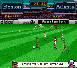 Game screenshot of Tony Meola's Sidekicks Soccer