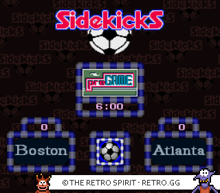 Game screenshot of Tony Meola's Sidekicks Soccer