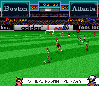 Game screenshot of Tony Meola's Sidekicks Soccer