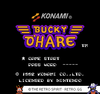 Game screenshot of Bucky O'Hare