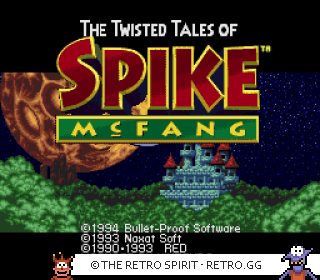 Game screenshot of The Twisted Tales of Spike McFang