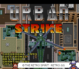 Game screenshot of Urban Strike