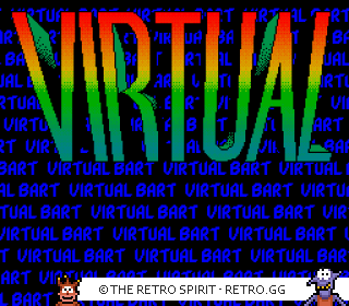 Game screenshot of Virtual Bart