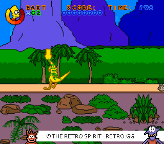 Game screenshot of Virtual Bart