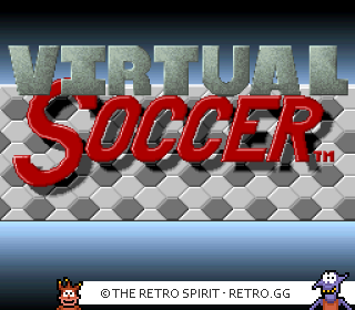 Game screenshot of Virtual Soccer