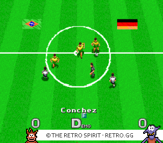 Game screenshot of Virtual Soccer