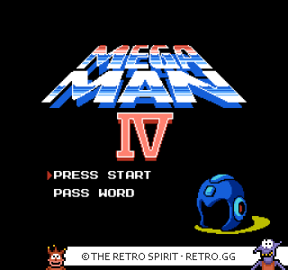 Game screenshot of Mega Man 4