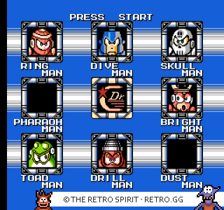 Game screenshot of Mega Man 4