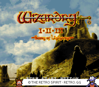 Game screenshot of Wizardry I-II-III: Story of Llylgamyn