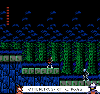 Game screenshot of Castlevania II: Simon's Quest