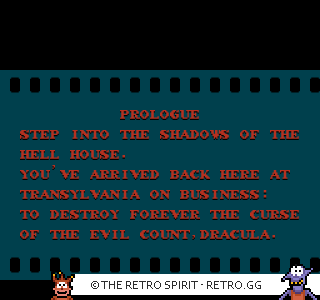 Game screenshot of Castlevania II: Simon's Quest