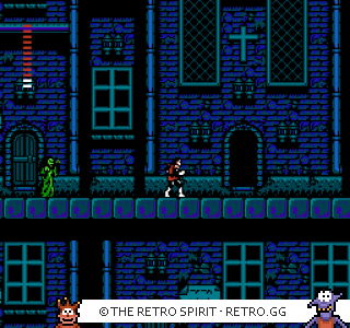 Game screenshot of Castlevania II: Simon's Quest