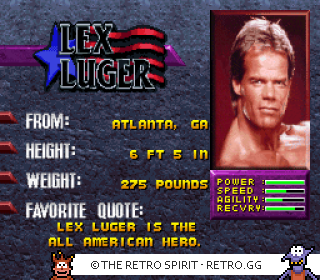 Game screenshot of WWF WrestleMania: The Arcade Game