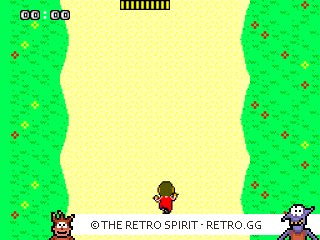 Game screenshot of Alex Kidd BMX Trial