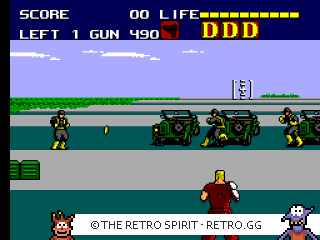 Game screenshot of Dynamite Duke