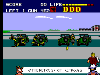 Game screenshot of Dynamite Duke