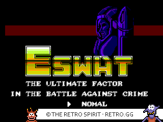 Game screenshot of E-SWAT