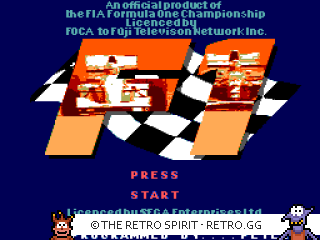 Game screenshot of F1