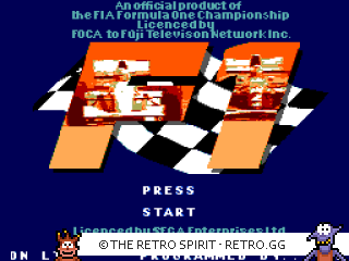 Game screenshot of F1