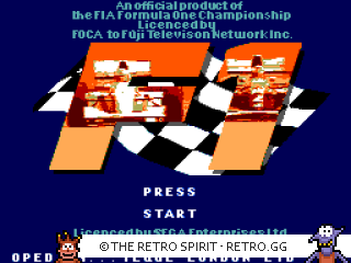 Game screenshot of F1