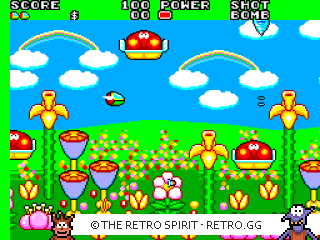 Game screenshot of Fantasy Zone II: The Tears of Opa-Opa