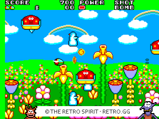 Game screenshot of Fantasy Zone II: The Tears of Opa-Opa