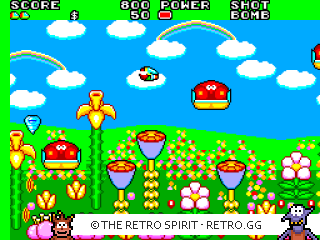 Game screenshot of Fantasy Zone II: The Tears of Opa-Opa