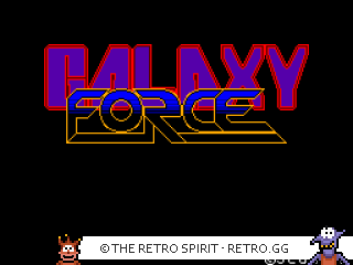 Game screenshot of Galaxy Force