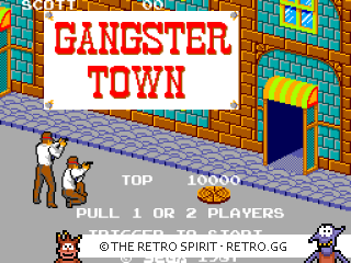 Game screenshot of Gangster Town