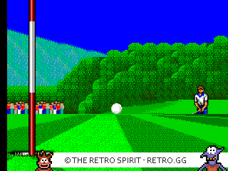 Game screenshot of Golfamania