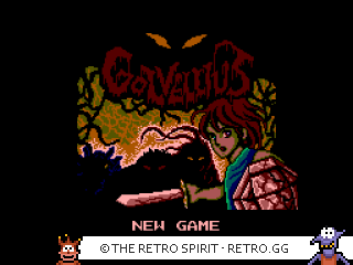 Game screenshot of Golvellius: Valley of Doom