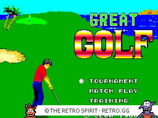 Game screenshot of Great Golf