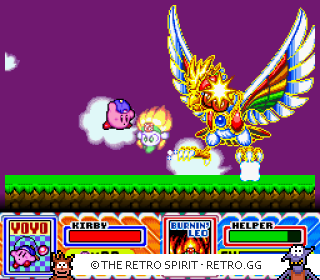 Game screenshot of Kirby Super Star