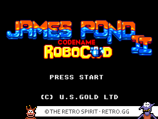 Game screenshot of James Pond 2: Codename RoboCod